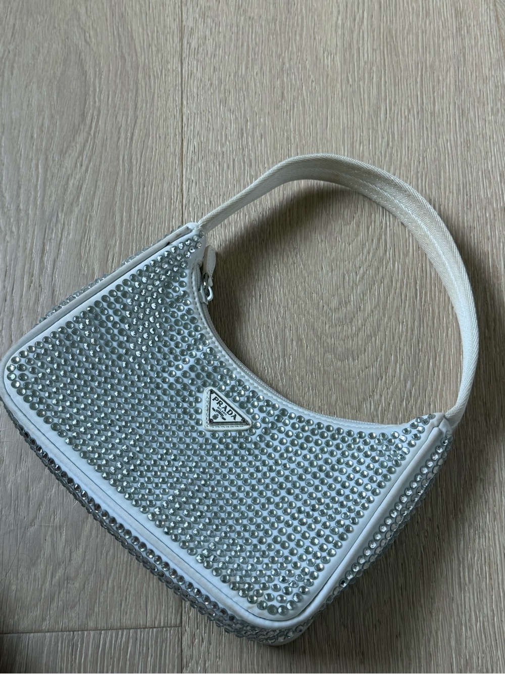 Designer Bag Silver Rhinestone - Picture 9 of 10